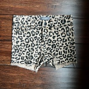 Kids Leopard Shorts